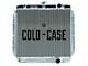 1967-1970 Mustang COLD CASE Big 2-Row Aluminum Radiator, 289/302 V8 with Manual Transmission