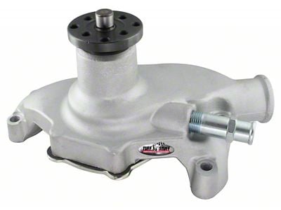 1967-1971 Chevrolet Camaro Platinum SuperCool Water Pump; 5.625 in. Hub Height; 5/8 in. Pilot; Short; Flat Smooth Top And No Top Threaded Water Port; Factory Cast PLUS+; 1353