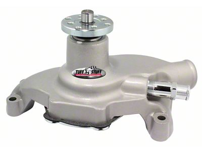 1967-1971 Chevrolet Camaro Platinum SuperCool Water Pump; 5.625 in. Hub Height; 5/8 in. Pilot; Short; Reverse Rotation; Aluminum Casting; Factory Cast PLUS+; For Custom Serpentine Systems Only; 1394NCREV