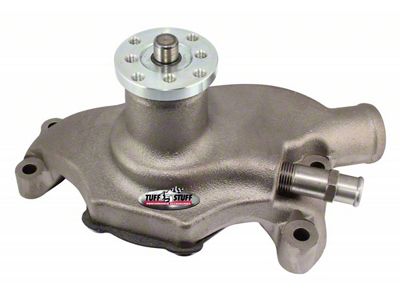 1967-1971 Chevrolet Camaro SuperCool Water Pump; 5.625 in. Hub Height; 5/8 in. Pilot; Short; Flat Smooth Top And No Top Threaded Water Port; As Cast; 1354NS