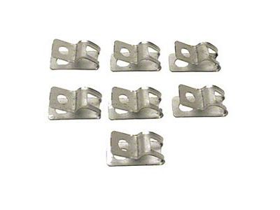 67-72 Fuel Line Clamps, 3/8 & 1/4 (7)