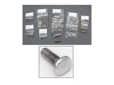 1967-1972 Chevy-GMC Truck Bed Bolt Kit, Zinc, Short Bed Fleetside