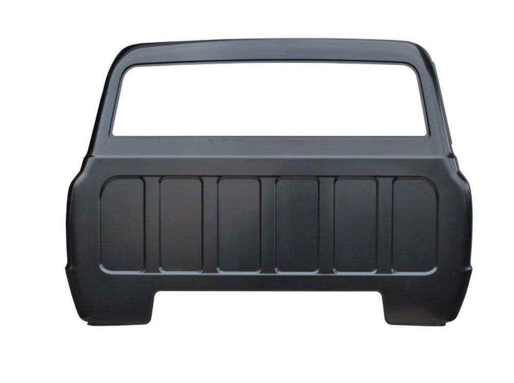 Ecklers Rear Cab Panel, Big Back Glass w/oCargo Lt 67-72