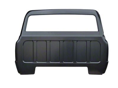 1967-1972 Chevy-GMC Truck Rear Cab Panel, For Large Rear Window-Without Cargo Light Cutout