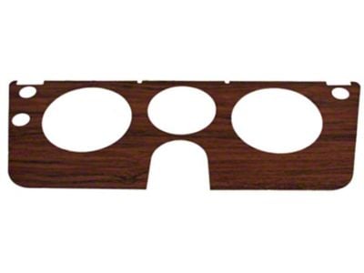 Woodgrain Applique-Inst Bezel W/oGauges 67-72