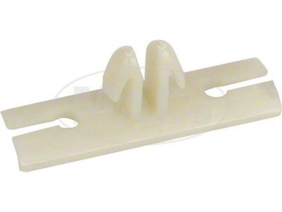 1967-1972 Mustang Tail Light Wire Retaining Clip, White Plastic