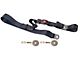 1967-1974 Firebird Seat Belt - Black - 74 Inches - Modern Push-button Style