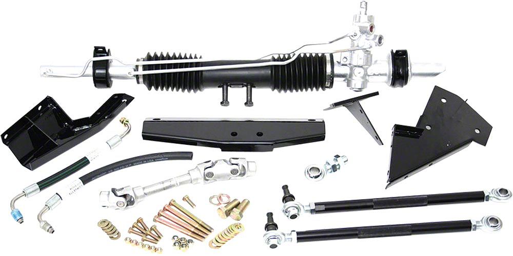 Ecklers Steeroids Power Steering Rack and Pinion Conversion Kit (67-79 ...