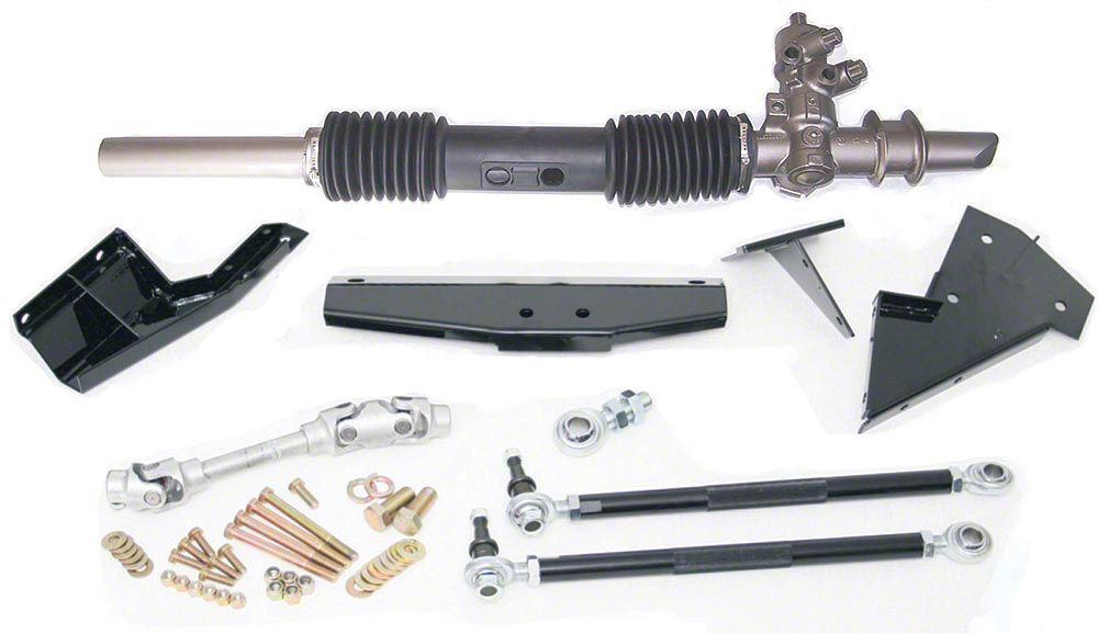 Ecklers Steeroids Manual Steering Rack and Pinion Conversion Kit (67-82 ...