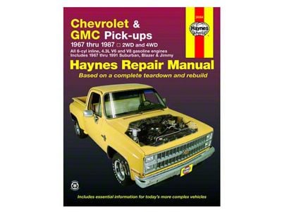 Haynes Repair Manual GM Trk 67-87