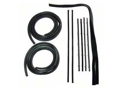 1967-72 Chevy-GMC Suburban Front Door Beltline Molding Kit