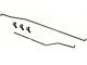 67-72 Door Latch-Lock Rod Set, Right