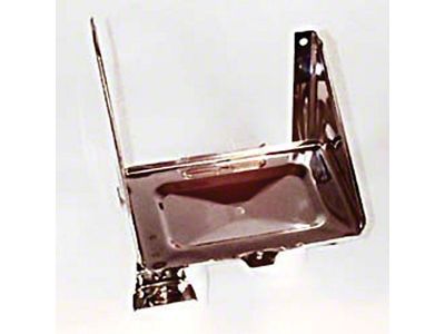 OPR 1967-72 Chevy Truck Battery Tray Stainless Steel-Polished With Air