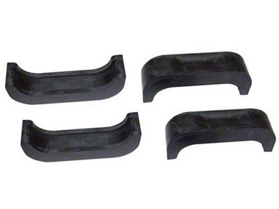 1967-72 Chevy-GMC C/K Truck Upper and Lower Radiator Mount Cushions-Three Row Radiator, Without A/C