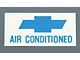 1967 Camaro Air Conditioned Window Decal