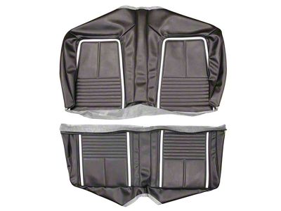 1967 Camaro Legendary Auto Interiors Rear Seat Covers, Deluxe Style, Show Correct