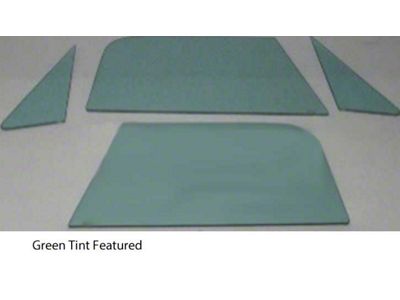 1967 Chevy-GMC Truck Side Window Kit, Green Tint