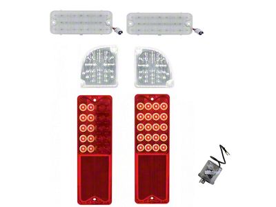 LED Light Kit Sequ Clear Chevy PU 67