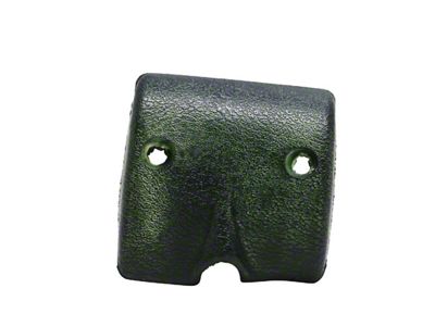 1967 Corvette Rear View Mirror Bracket Cover, Dark Green, Sold as Each