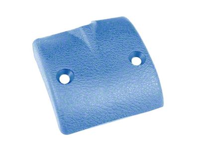 1967 Corvette Rear View Mirror Bracket Cover, Medium Blue, Sold as Each