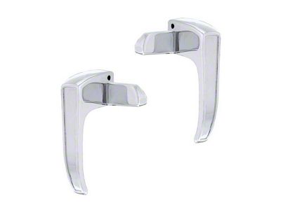 1967 Mustang Chrome Vent Window Handles, Pair