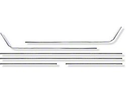 1968-1969 Camaro Coupe Deluxe Door Panel Molding Kit Front & Rear,