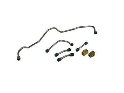 Pump To Carburetor Line, 5 Lines, 2 Block SS 68-69