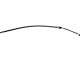 1968-1969 Mustang Left Rear Emergency Brake Cable for V8