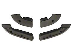 Seatback Hinge Cover Set/ 4 Pcs/ Black