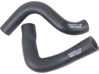 1968-1970 Mustang Radiator Hose Set with Script, 302 V8