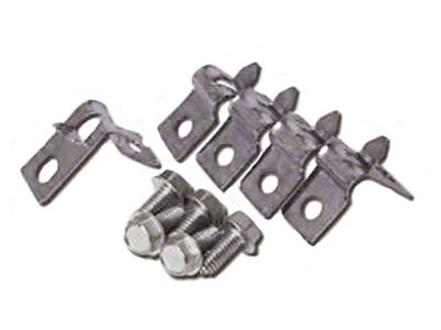 1968-1972 Chevelle -Malibu Fuel Line Retaining Clips 5/16 , For Single Line Applications