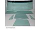 1968-1972 Chevy-GMC Truck Glass Kit, Deluxe/Large Back Glass-Clear