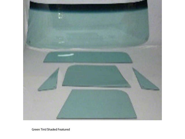 1968-1972 Chevy-GMC Truck Glass Kit, Small Back Glass-Clear