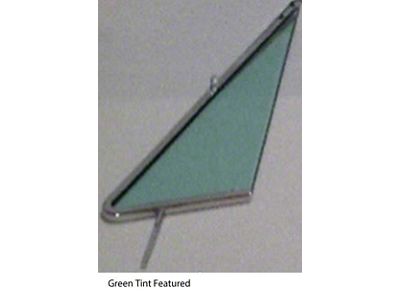 1968-1972 Chevy-GMC Truck Vent Window With Frame, Green Tint-Left