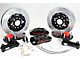 Baer Pro+ Front Big Brake Kit with 14-Inch Rotors; Black Calipers (68-72 2WD F-100 w/ OE Drum Brake Spindles)