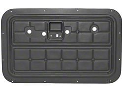 1968-1972 Ford Pickup Truck Door Panels - Moded Black Plastic