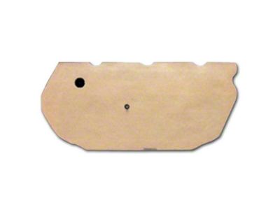 1968-1972 Nova Door And Rear Side Panel Water Shields, Two Door