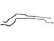 1968-1972 Oldsmobile Cutlass / 442 Rear Axle Brake Lines, Disc -2pc, OE Steel