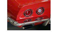 Rear Bumper; Driver Side (68-72 Corvette C3)