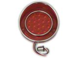 1968-1973 Corvette United Pacific LED Taillight Red