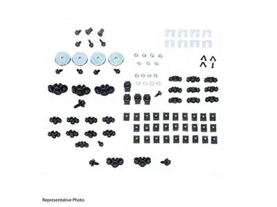 1968-1974 Nova Front End Fastener Kit,Stainless,Blk Oxide