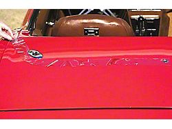 1968-1975 Corvette Deck Lid Protector Convertible Top Clear (Sting Ray Convertible)