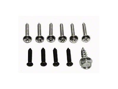 1968-1976 Corvette Console Trim Screws