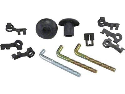 1968-1977 Corvette Door Lock Control Rod Rebuild Kit