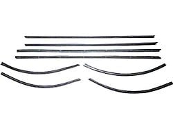 68-9 Belt W/ Chrome Strip Kit 8pc Fastback