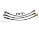 1968 Buick Skylark / GS, Stainless Flex Brake Hose Kit Front Drum / Rear Drum, 9pc