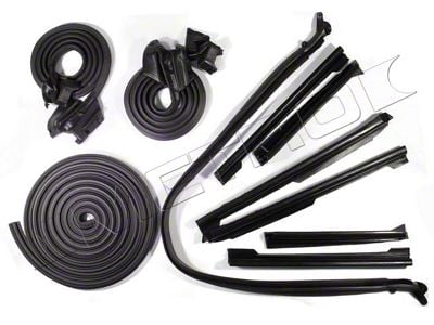 1968 Chevelle Basic Weatherstrip Kit,Metro Moulded