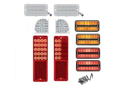 LED Light Kit Sequ TL/Clear Chevy 68