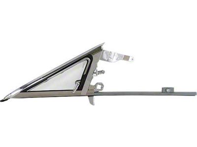 OPR 1968 Mustang Vent Window Assembly with Clear Glass, Left