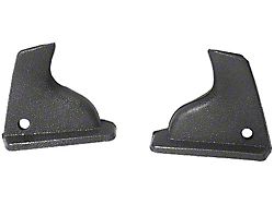 OPR 1969-1970 Mustang Black Plastic Interior Quarter Window Mouldings, Pair